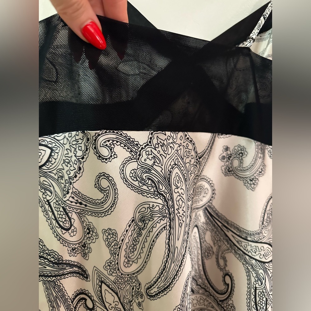 Satin Slip Dress & Robe Set - Picture 4 of 10